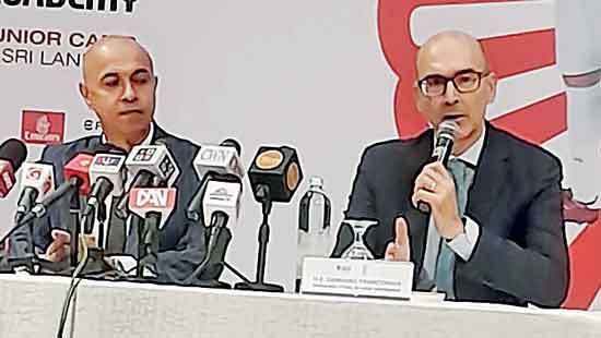 Budding Sri Lanka football players get further boost from AC Milan