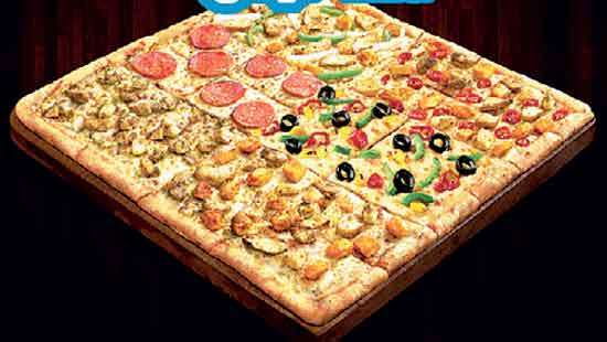 Domino’s Sri Lanka unveils the Big Big Pizza with six flavours in one giant treat