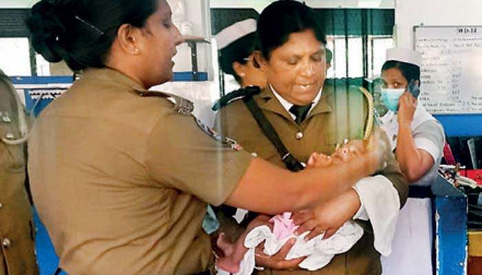 Two-month old infant abandoned on the roadside