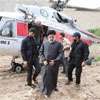 Helicopter in Iranian president’s convoy in accident, says state TV