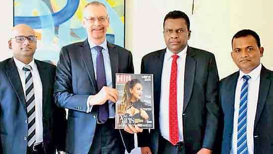 Wijeya Newspapers Circulation Team calls on French Ambassador