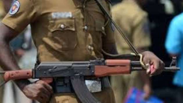 Police constable injured in accidental shooting at Ambalangoda Police Station