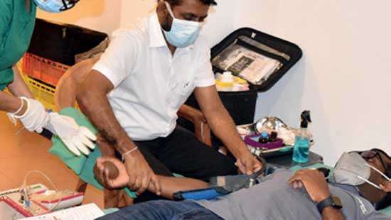 Wellawatta Nithyakalyani Jewellery organizes blood donation programme