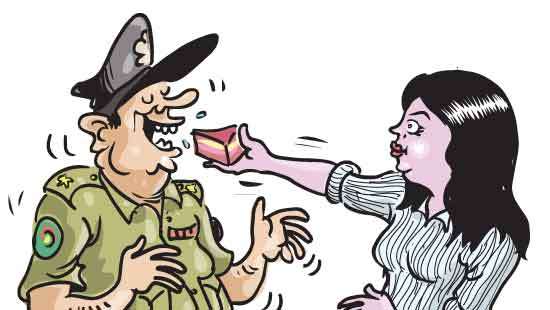 CCD OIC under probe for hosting birthday party for Ishara Sewwandi