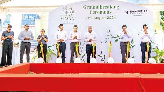 John Keells Properties breaks ground on Viman Ja-Ela