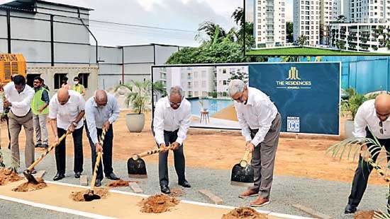 ICC breaks ground on ‘The Residencies Kohuwala’