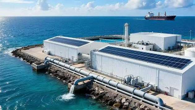Three seawater desalination projects currently under NWSDB