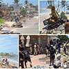 22 illegal structures demolished along Ahangama beach strip