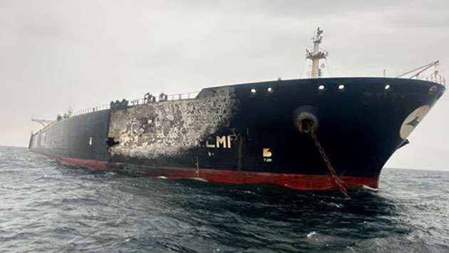 UAE says Iran fired drones at oil tanker in Hormuz