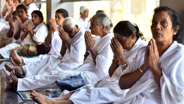 Navam Poya at Sri Dewram Maha Viharaya