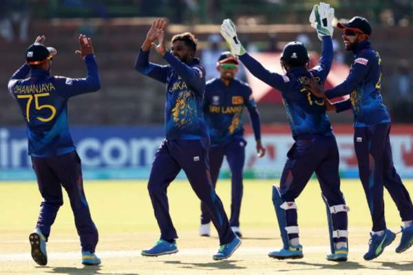 Hasaranga runs riot after batters fire in huge win for Sri Lanka