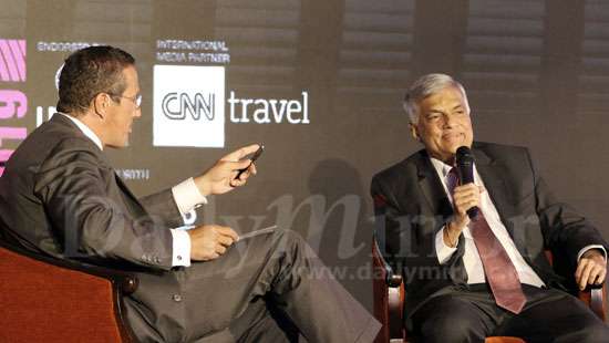 Ranil at ‘Future of Tourism’