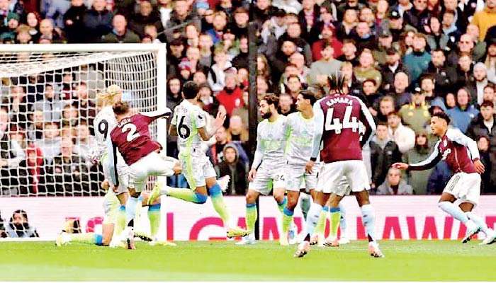 Villa victory ends Man City’s nine-match unbeaten run