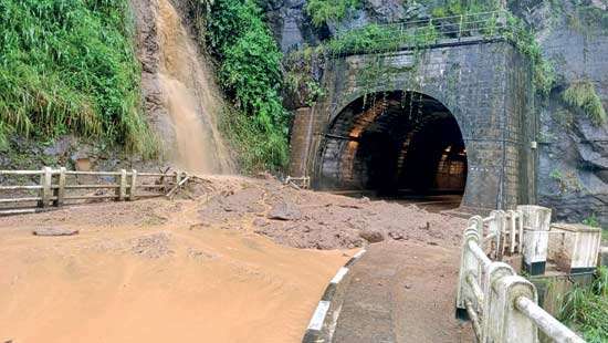 Nuwara- Eliya worst affected by Ditwah: ROAD CLEARING REMAINS A FORMIDABLE TASK