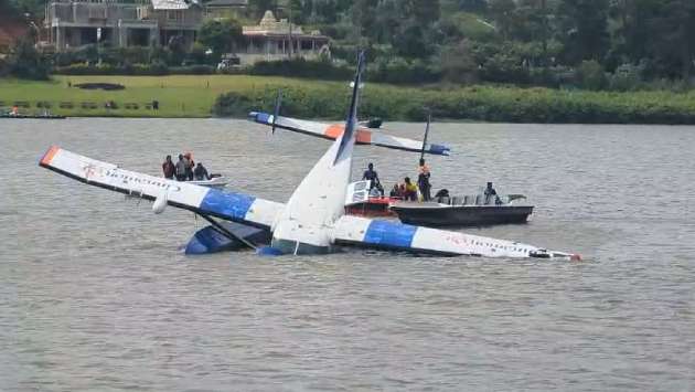 Seaplane down