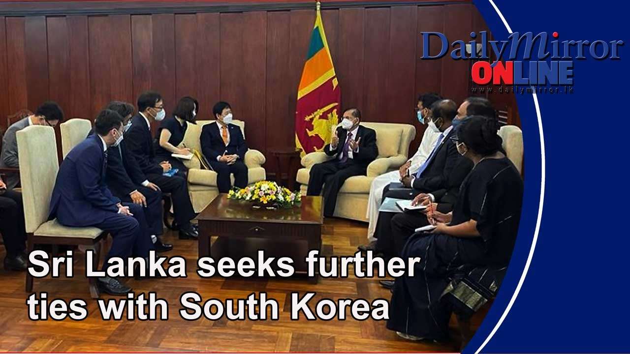 Sri Lanka seeks further ties with South Korea