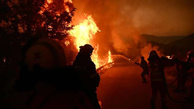 Deadly wildfires cause chaos across Europe as thousands evacuated