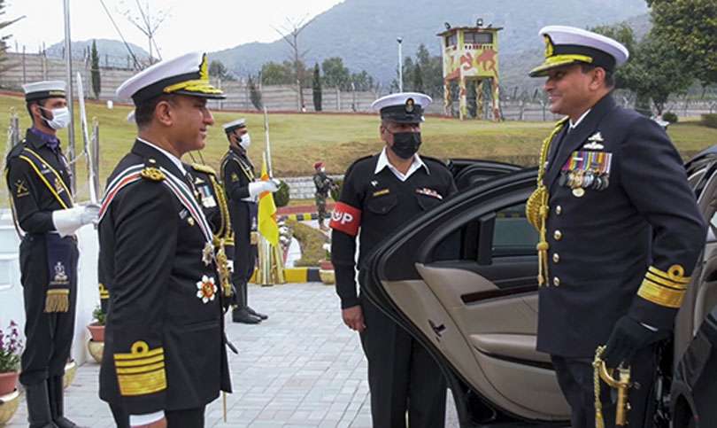 Navy Chief in Pakistan