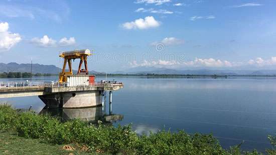 Udawalawa reservoir reaches spill level, one sluice gate partially opened: DMC