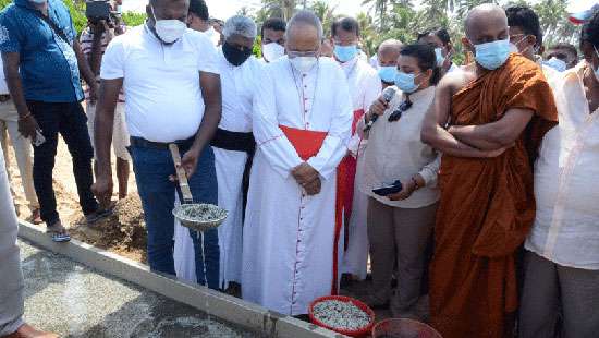 Cardinal makes inspection tour in Kepungoda