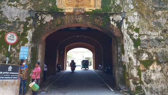 Main door in Galle Fort dismantled only for repairs: CCF