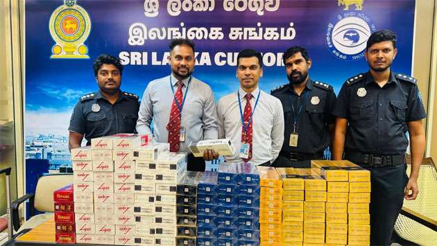 Two Chinese passengers nabbed at BIA for cigarette smuggling attempt