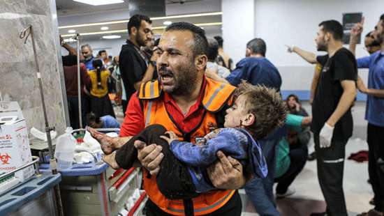 Gaza Hospital Bombing: Tragedy Strikes