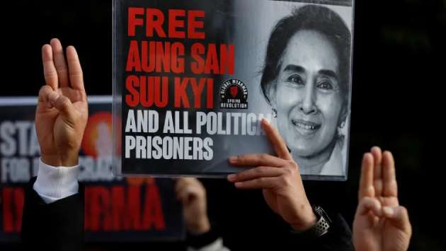 Myanmar regime claims Aung San Suu Kyi ‘in good health’ despite son’s fears