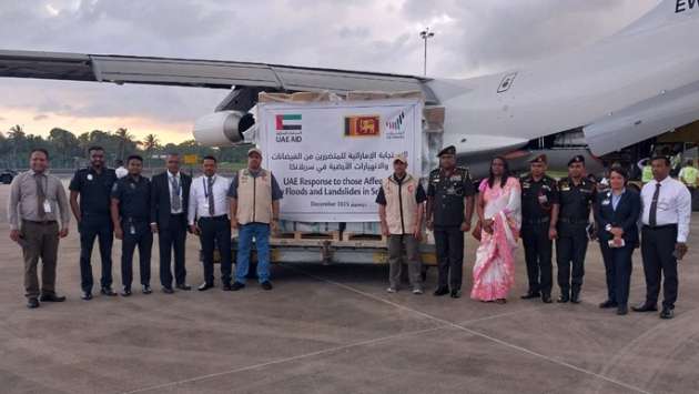 Seventh UAE aid flight arrives to support flood-hit communities