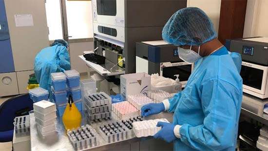 Switzerland funds installation of PCR testing facility at BIA