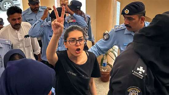 Pakistan arrests rights lawyer, husband, family says