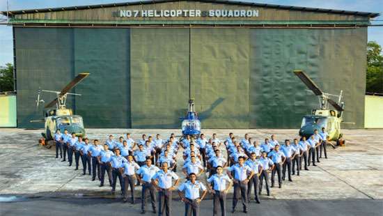 No 7 Helicopter Squadron marks 27 years