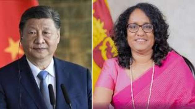 Harini to meet Chinese President Xi today, PM Li tomorrow