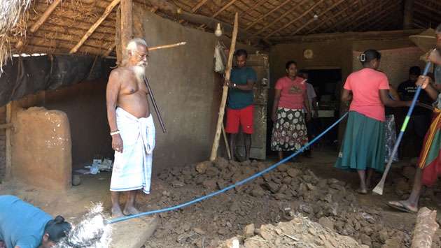 Jumbo attack on Wannila Aththo’s house...