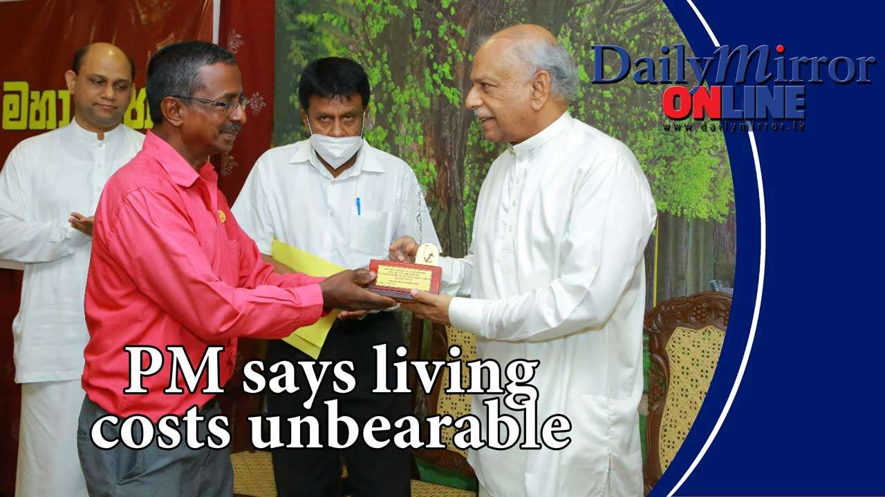 PM says living costs unbearable