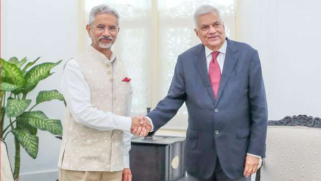 Jaishankar engages with President