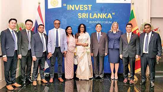 Port City Colombo partners Thailand Invest SL Forum