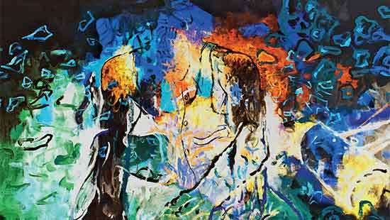THE PERSISTENCE OF MEMORY ARTISTS THENUWARA  AND WEERASINGHE  EXHIBITION IN LONDON