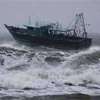 Red warning issued for strong winds and rough seas