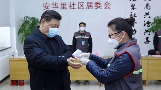 Coronavirus kills over 1,000 In China. Xi, in face mask, visits hospital