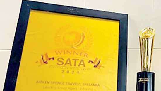 Aitken Spence Travels wins double awards at SATA 2024