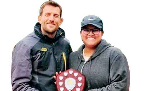 Sherene Wijesingha wins tennis title in UK