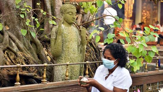 Observing Duruthu Poya