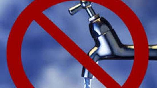 24-hour water cut in Colombo and suburbs