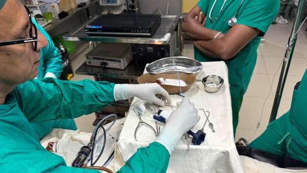 First endoscopic eustachian tube surgery performed in Sri Lanka