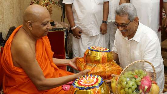 Gota can tackle national security issues: Malwatte prelate