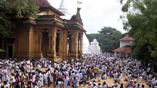 Kelaniya Temple on Esala Poya Day...