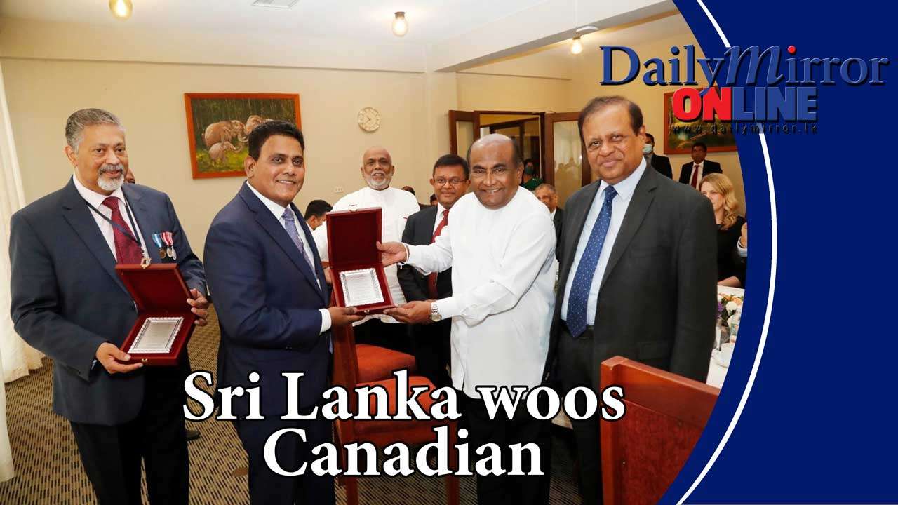 Sri Lanka woos Canadian businessmen