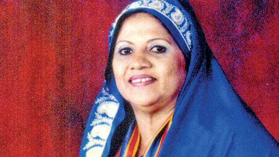 Ameena  honoured  for her  advocacy on counseling  and preparation for marriage