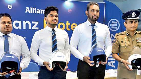 Allianz Lanka makes helmet donation for 3rd consecutive year